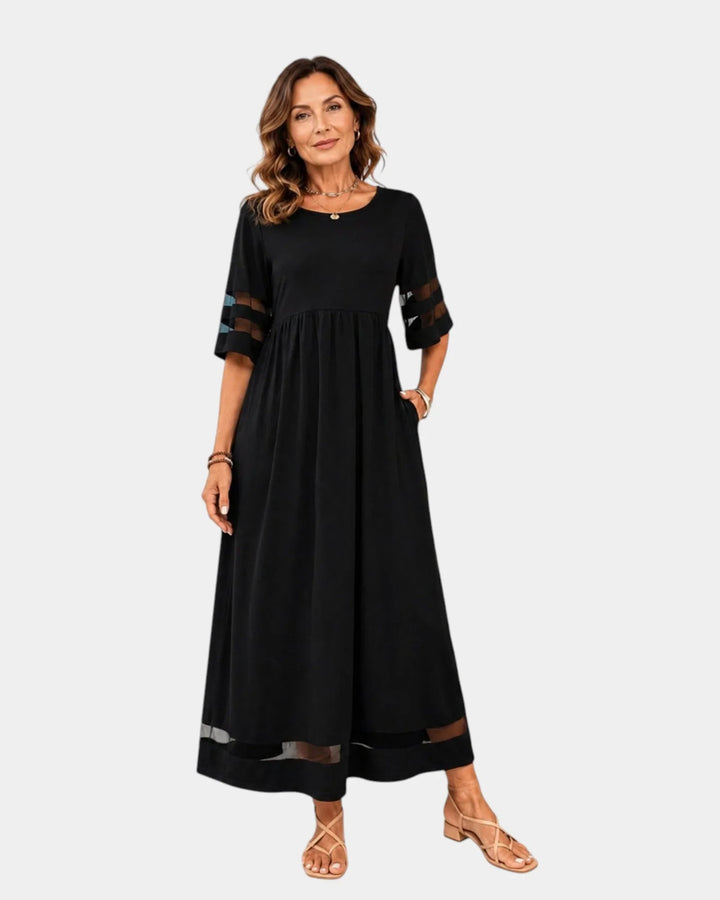 Adria | Elegant og minimalistisk midikjole