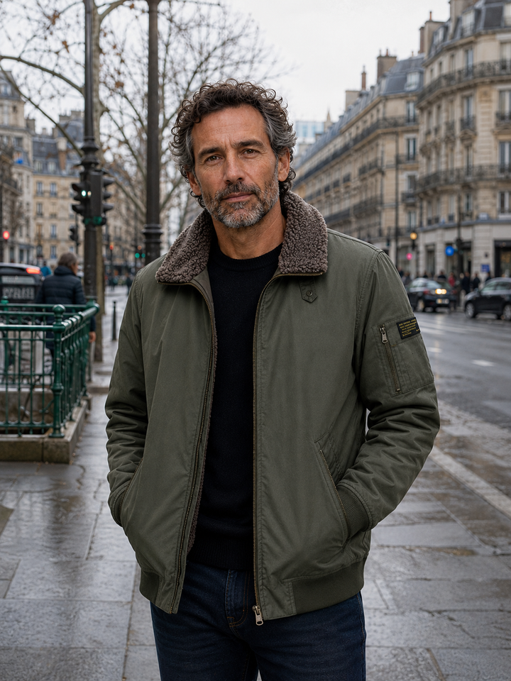 Crest | Militærjakke til efteråret