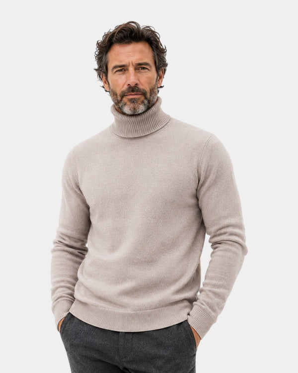 Franck | Elegant rullekravesweater