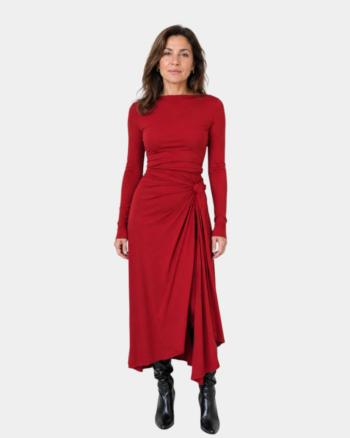Renee | Draperet maxikjole