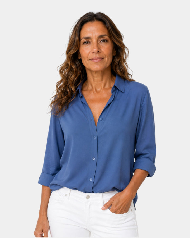 Valeria | Klassisk bluse med knapper