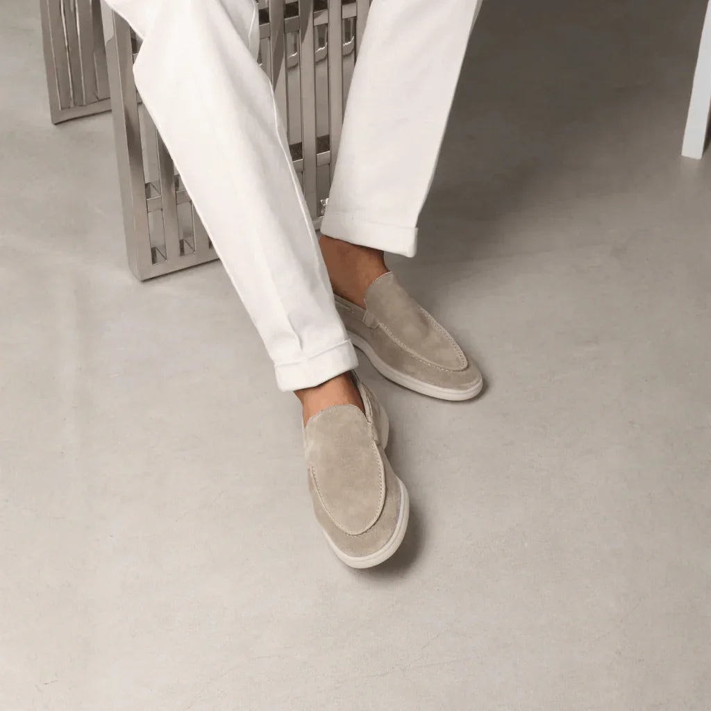 Henri | Raffineret ruskinds-loafer til herrer