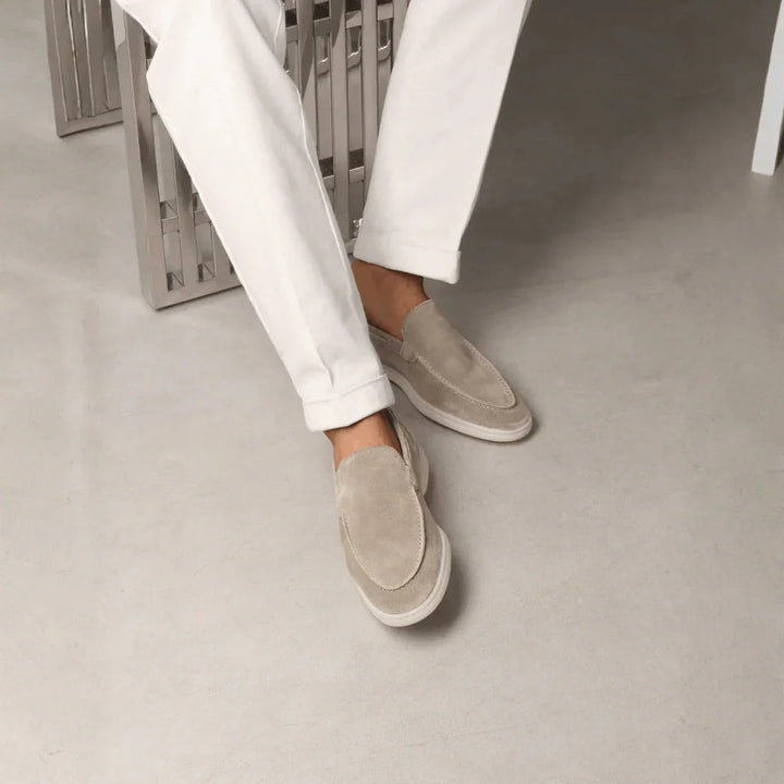 Henri | Raffineret ruskinds-loafer til herrer