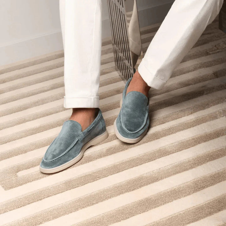 Henri | Raffineret ruskinds-loafer til herrer