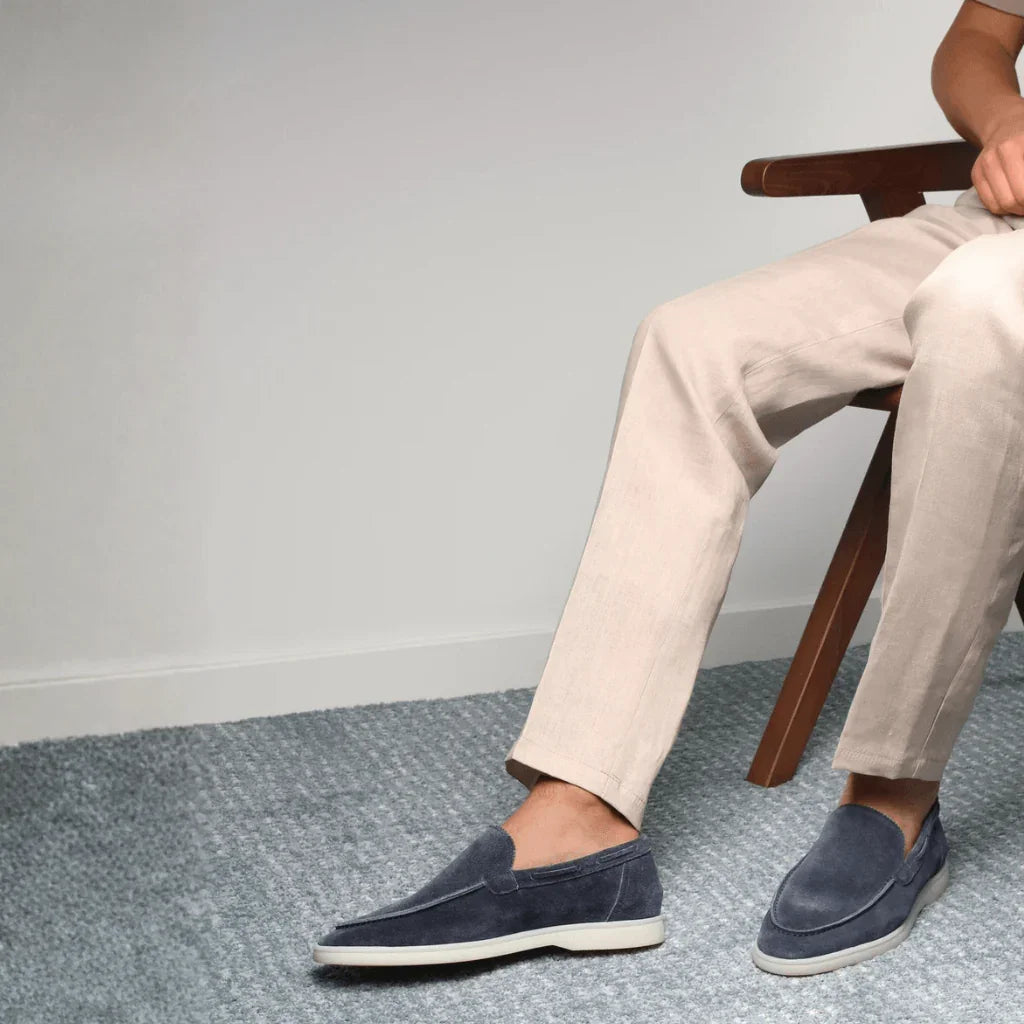Henri | Raffineret ruskinds-loafer til herrer