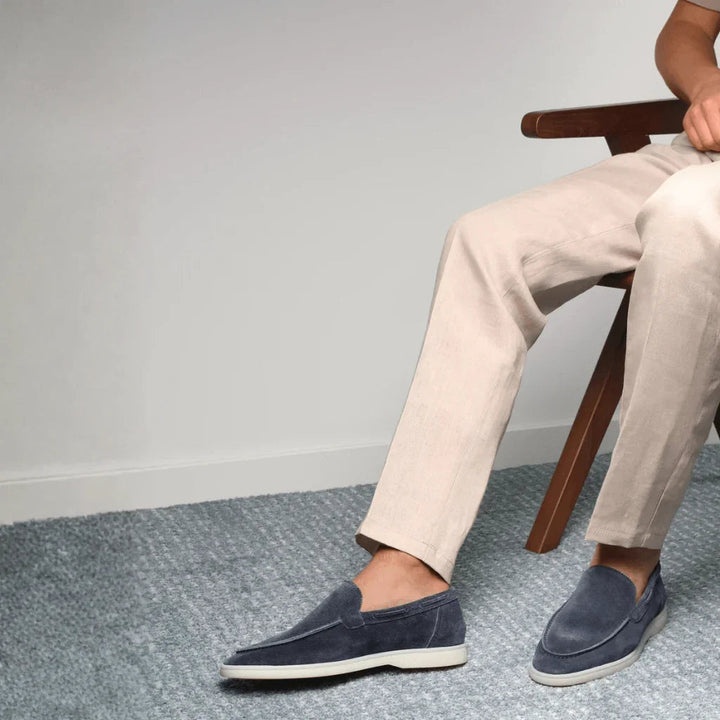 Henri | Raffineret ruskinds-loafer til herrer