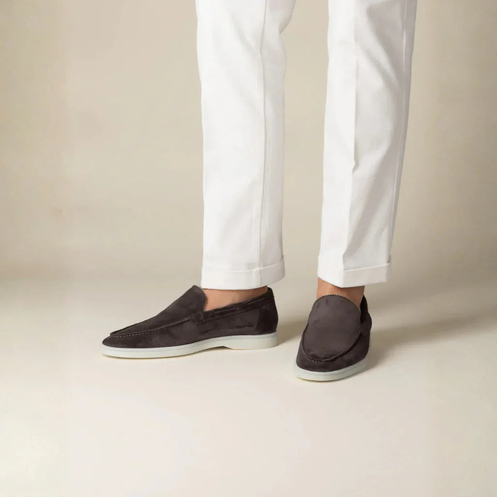 Henri | Raffineret ruskinds-loafer til herrer