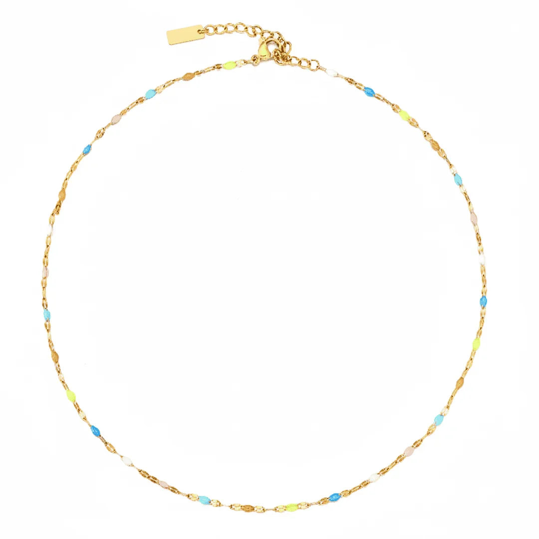 Noémie | Fin choker Colorburst