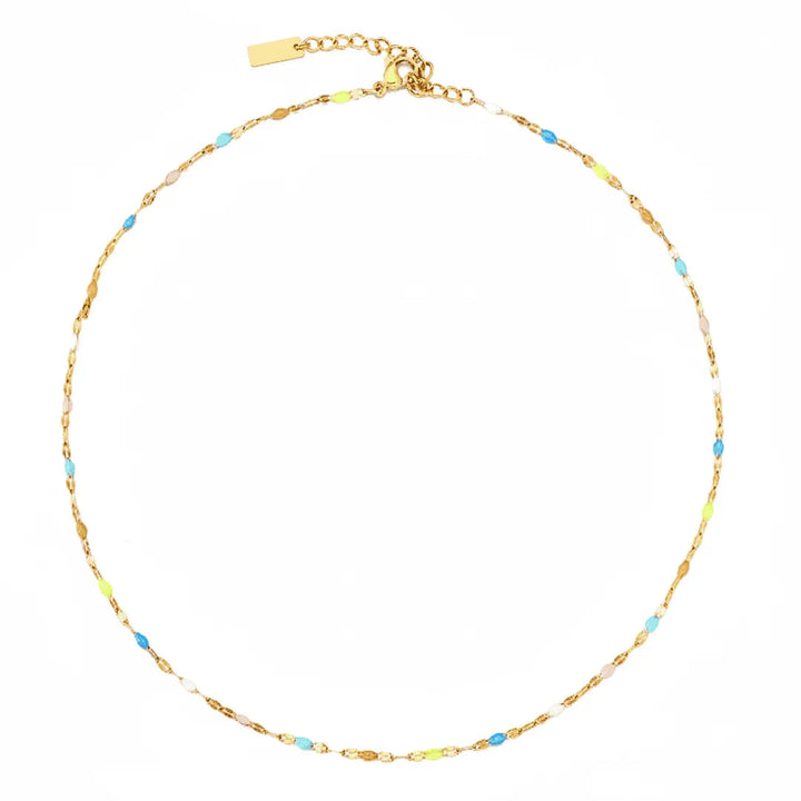 Noémie | Fin choker Colorburst