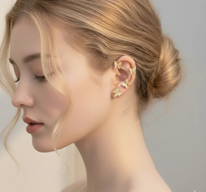 Geneviève | Sommerfugle-ear cuff