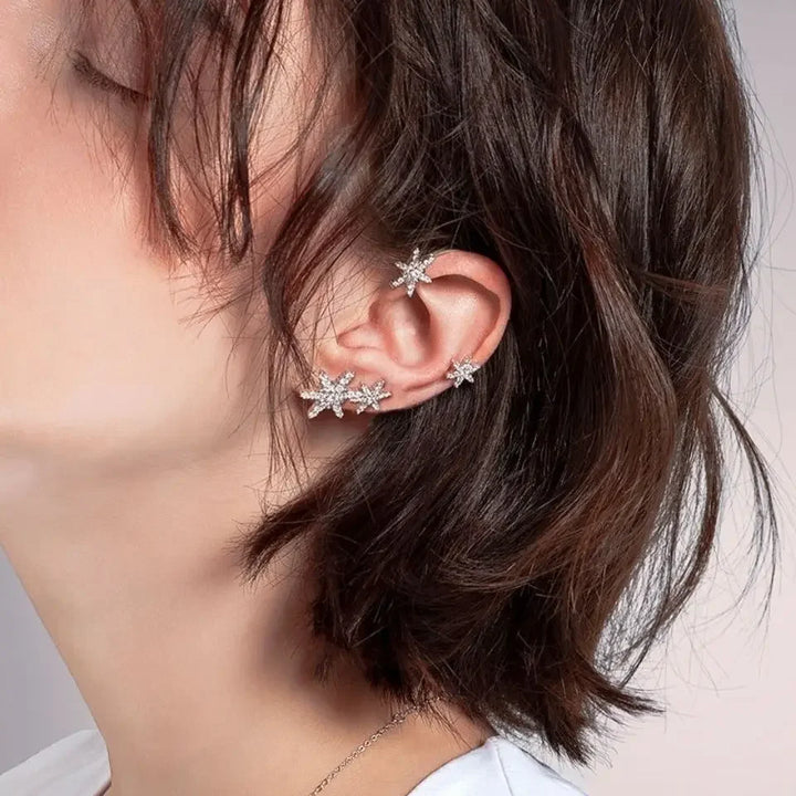 Delphine | Ear cuff med stjerner