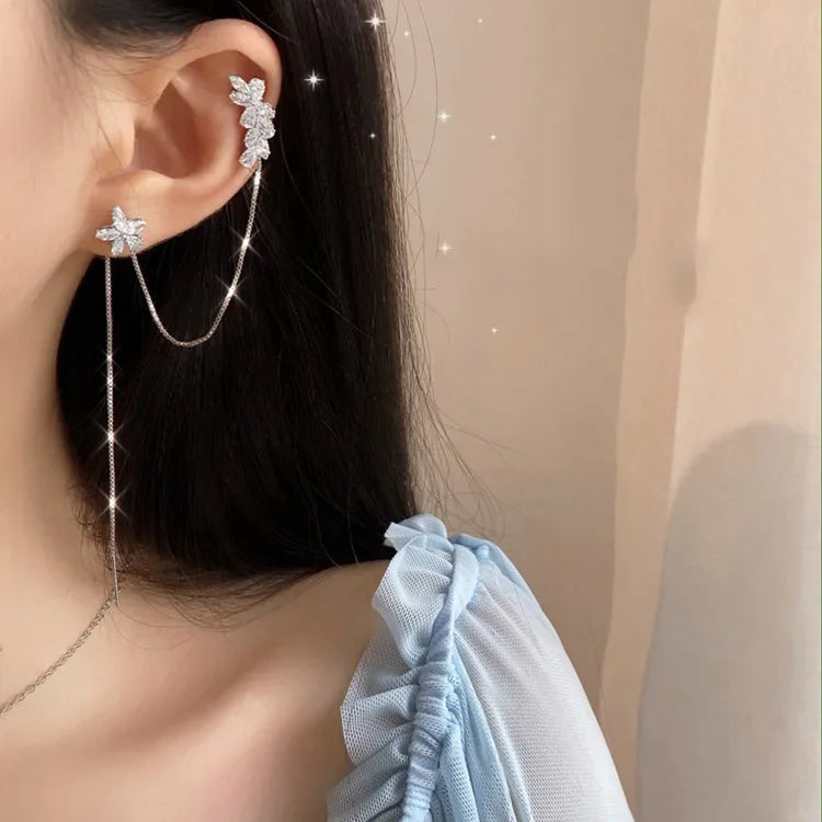 Eden | Ear cuff med blomst