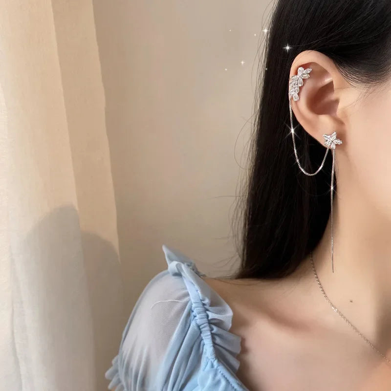 Eden | Ear cuff med blomst