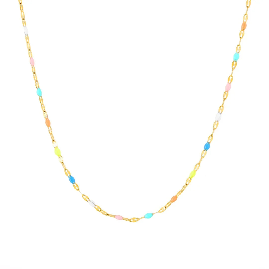 Noémie | Fin choker Colorburst