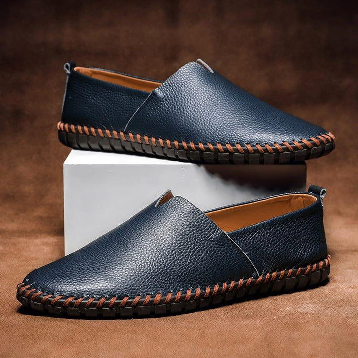 Monaco | Elegante espadriller i læder