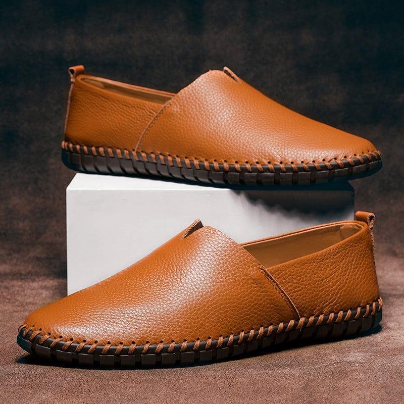 Monaco | Elegante espadriller i læder