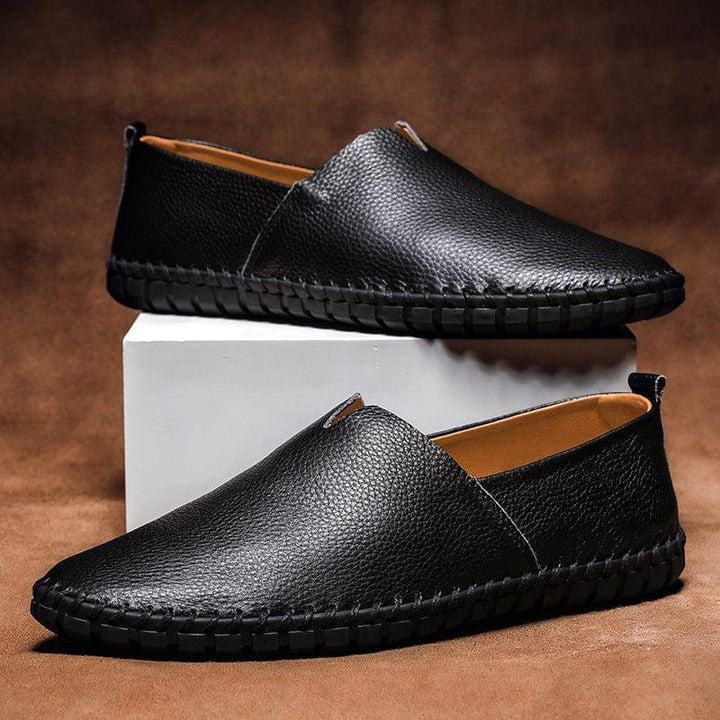Monaco | Elegante espadriller i læder