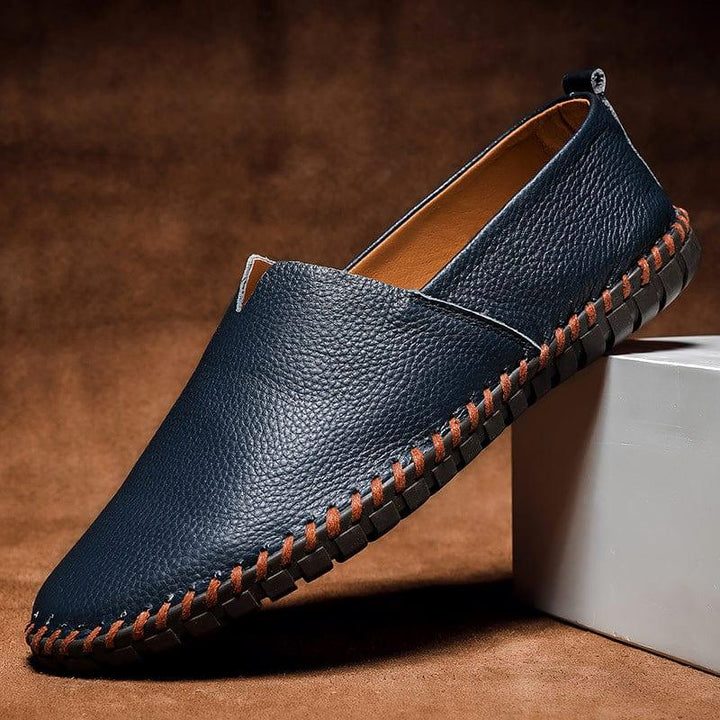 Monaco | Elegante espadriller i læder