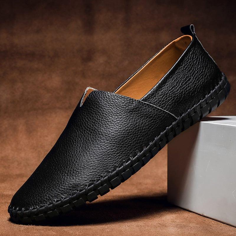 Monaco | Elegante espadriller i læder