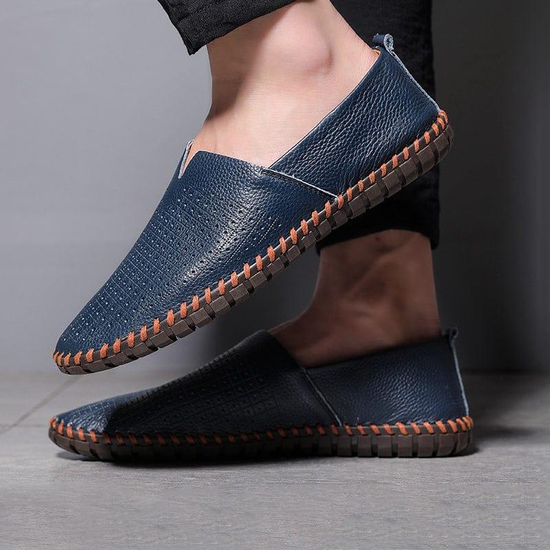 Monaco | Elegante espadriller i læder