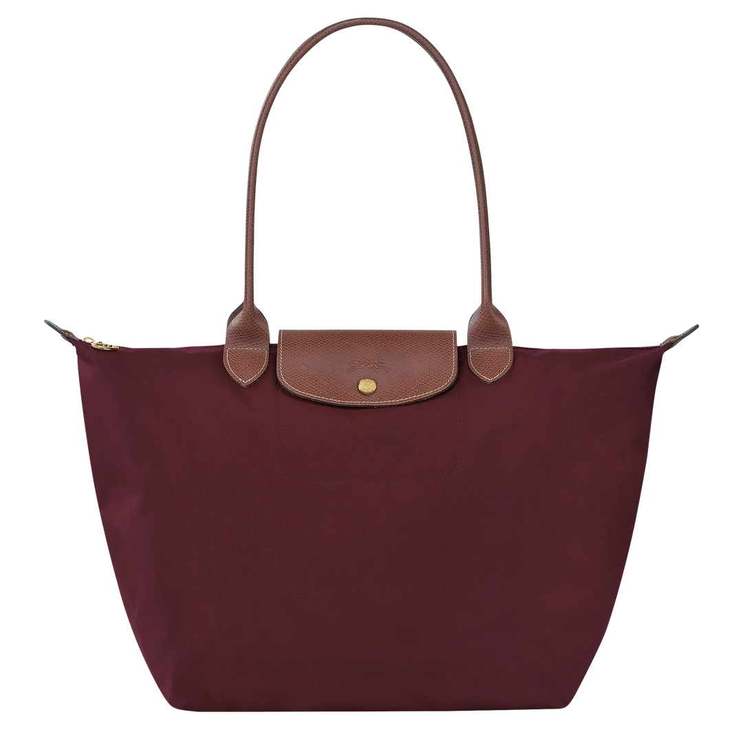 Stor premium-taske, bordeaux