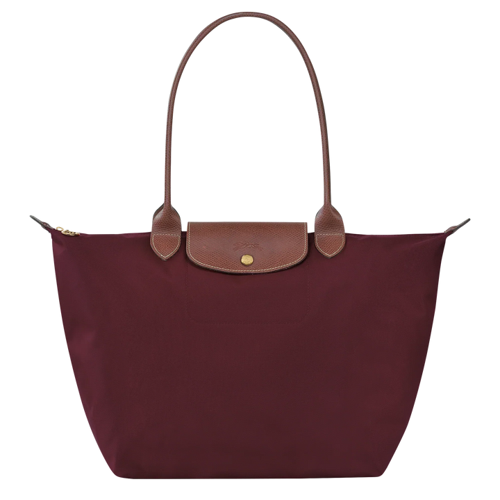 Stor premium-taske, bordeaux