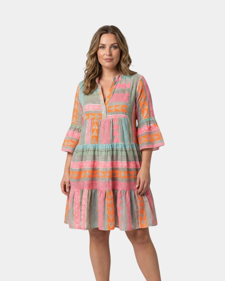 Amicie | Midikjole med print