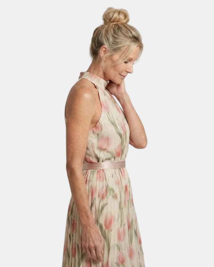 Zola | Blomstret midikjole