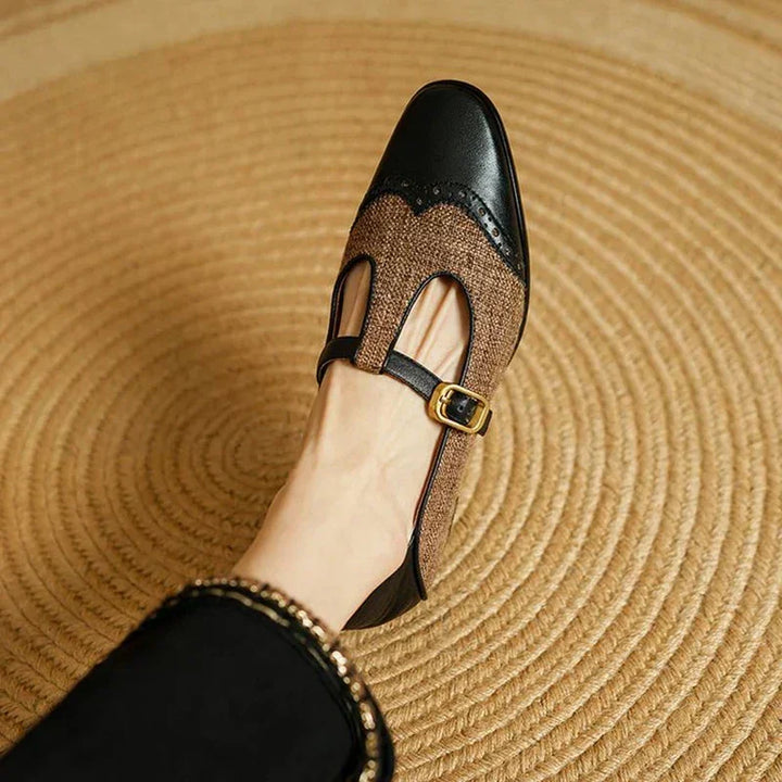 Chloé | Vintage-lædersko med spænde