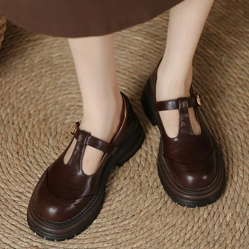Fleur | T-strop-sko med vintagecharme
