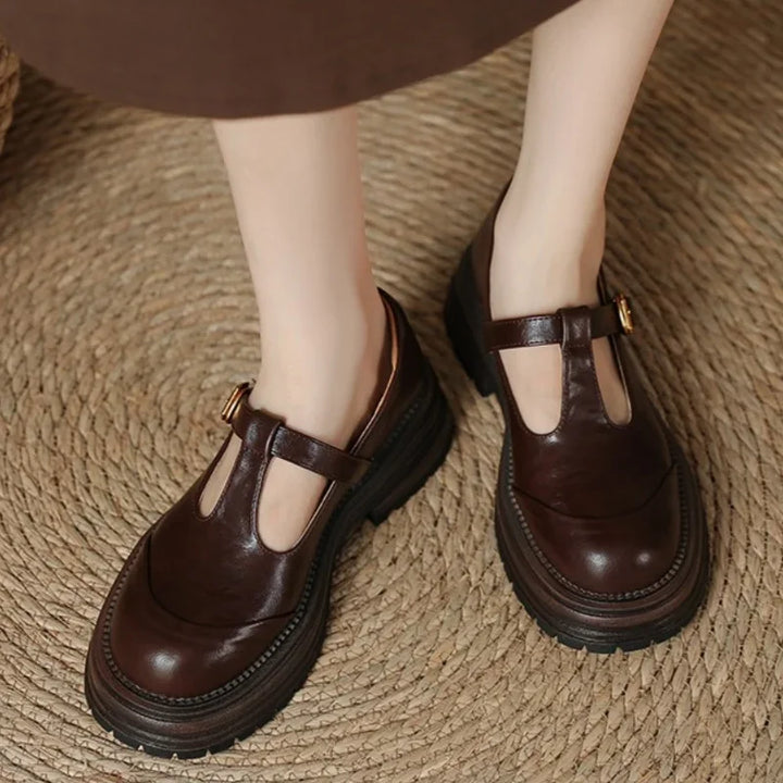 Fleur | T-strop-sko med vintagecharme