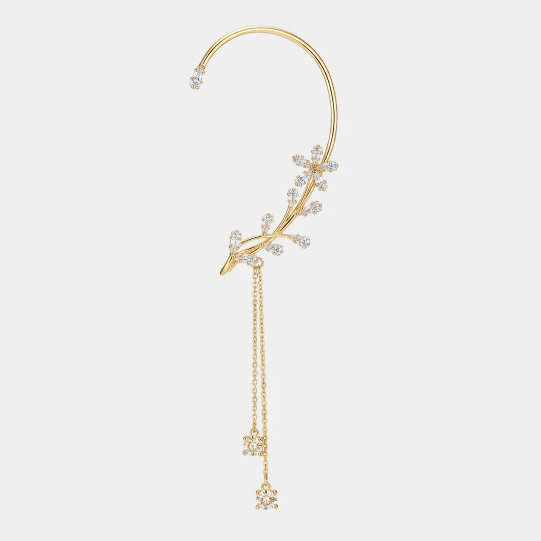 Victoire | Ear cuff med blomstergren