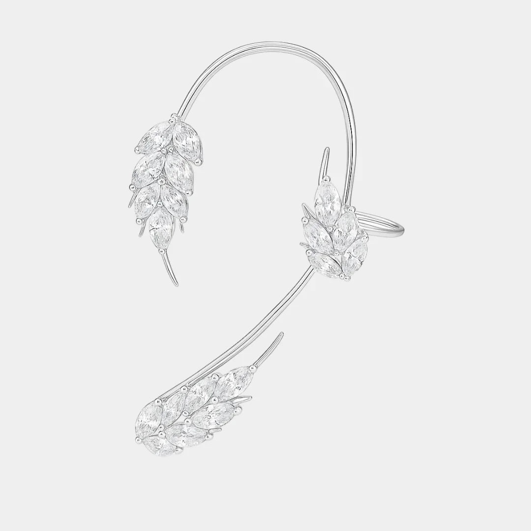Rose | Ear cuff med blad