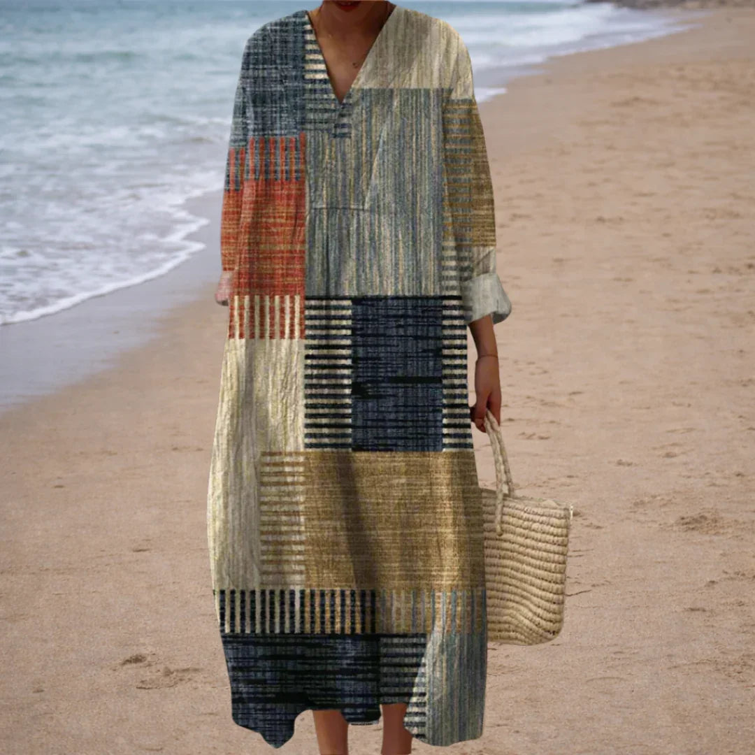 Julie | Elegant geometrisk kjole