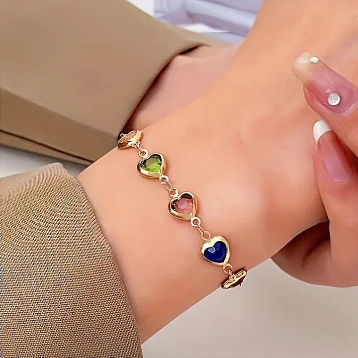 Elle | Unikt hjerteformet armbånd