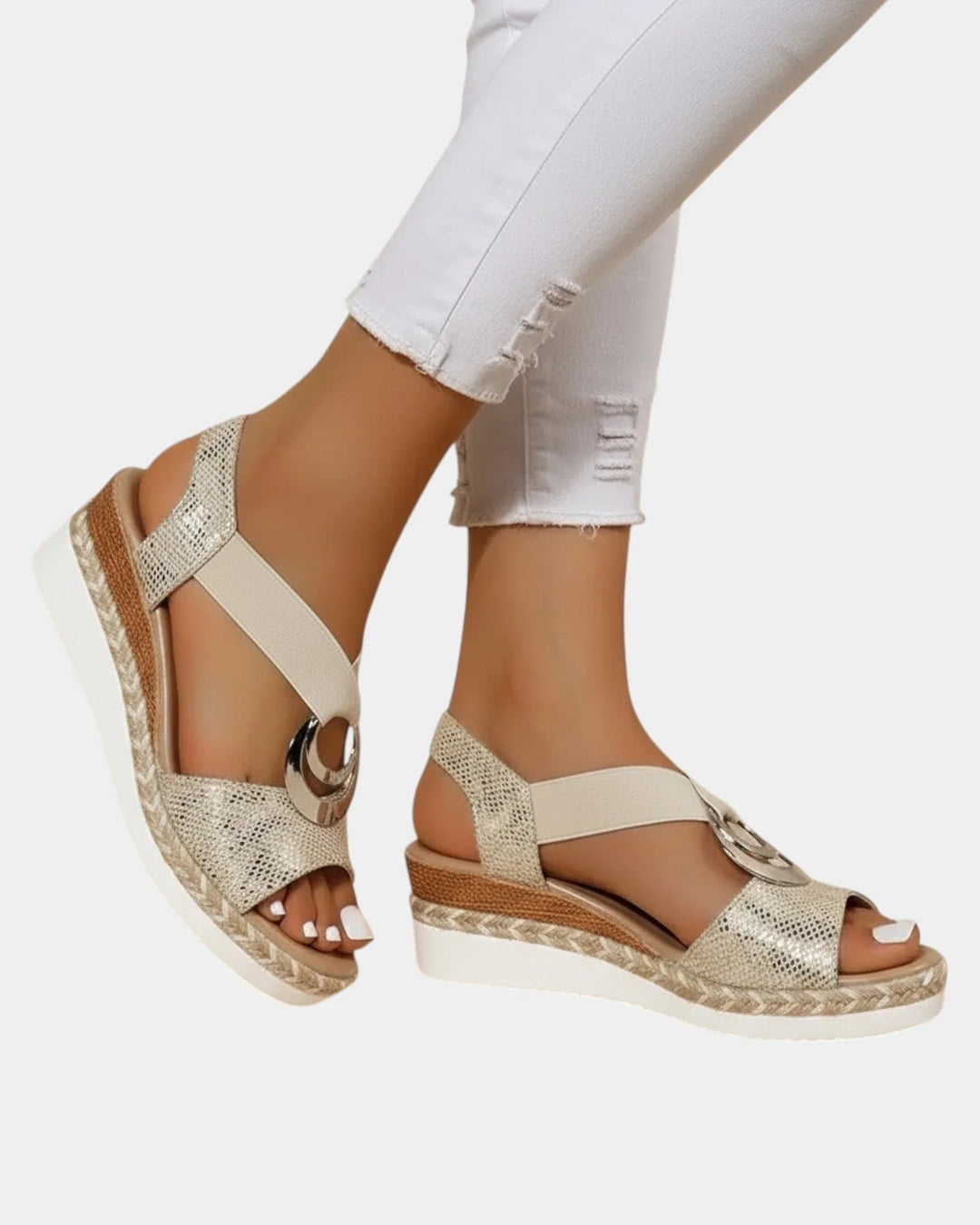 Oana | Elegante plateausandaler
