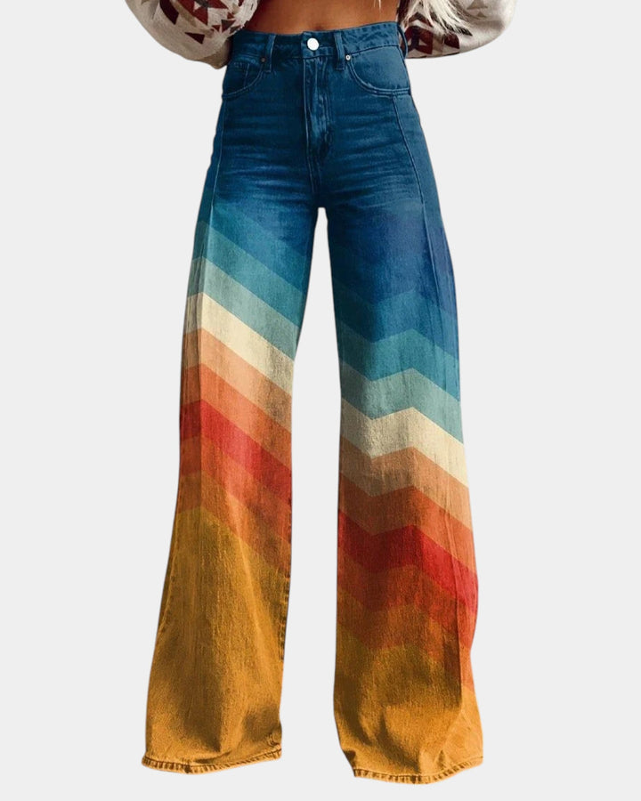 Flavie | Elegante retrobukser med zigzag