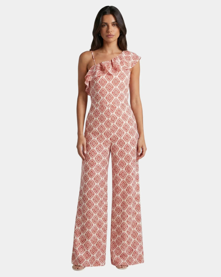Éliette | Buksedragt med geometrisk print