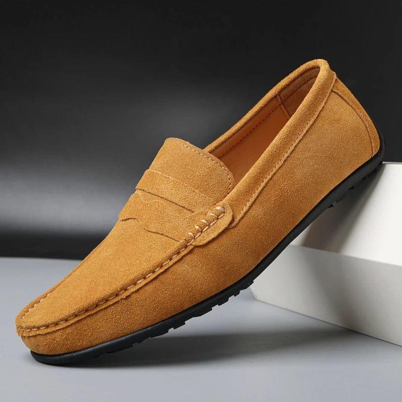 Patrice | Chikke ruskindsloafers