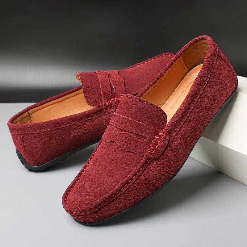Patrice | Chikke ruskindsloafers