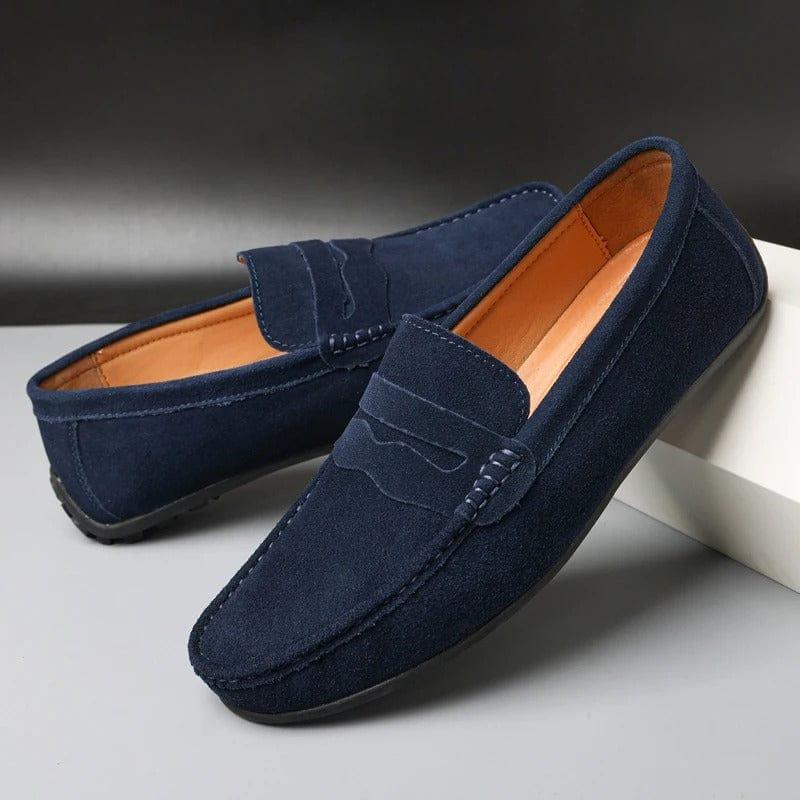 Patrice | Chikke ruskindsloafers