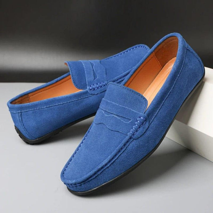 Patrice | Chikke ruskindsloafers