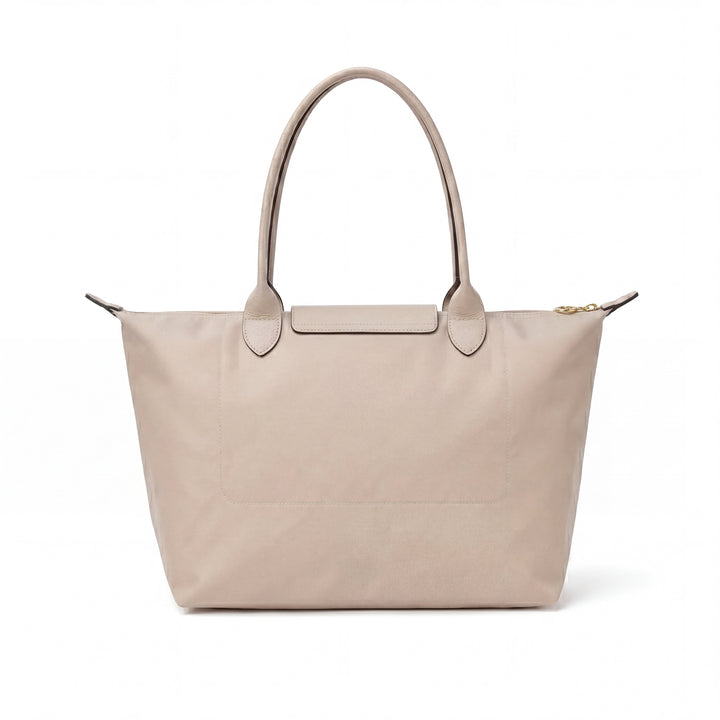 Stor premium-taske, beige