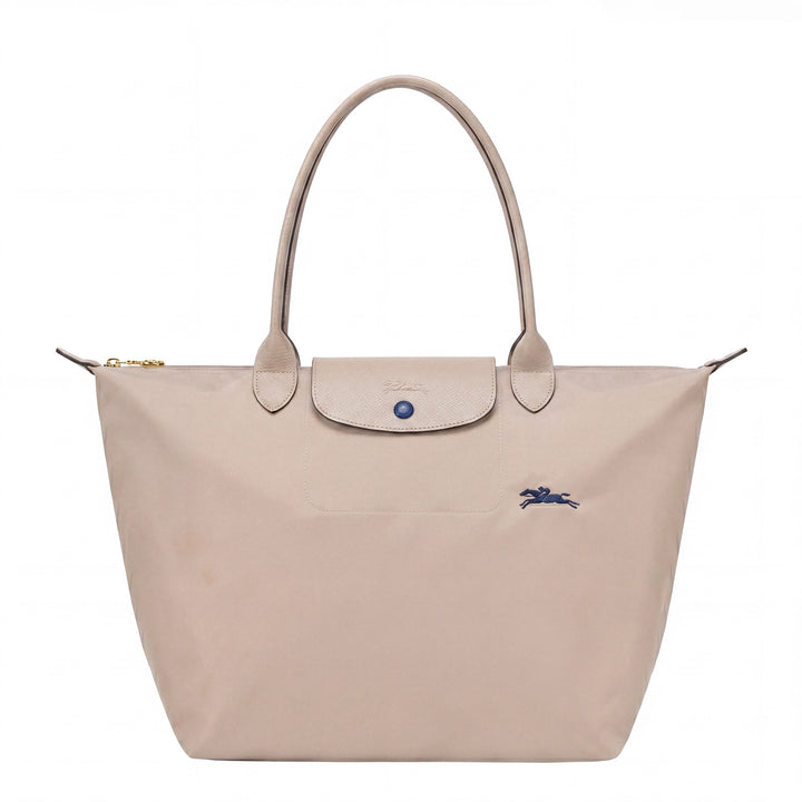 Stor premium-taske, beige