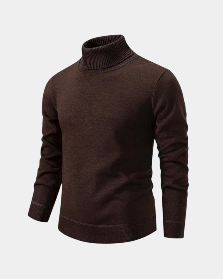 Franck | Elegant rullekravesweater