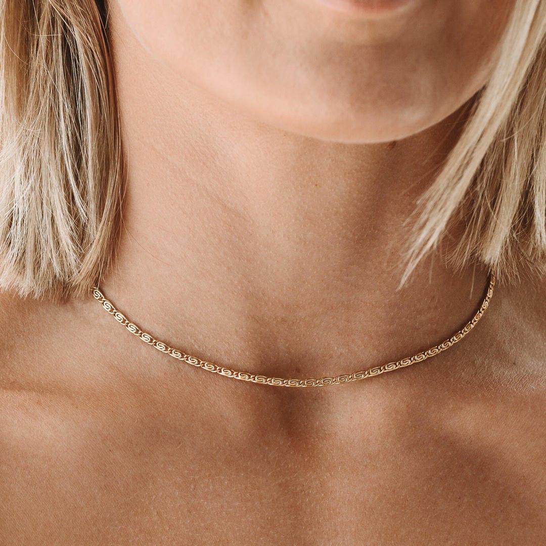 Sidonie | Luksuriøs guldchoker